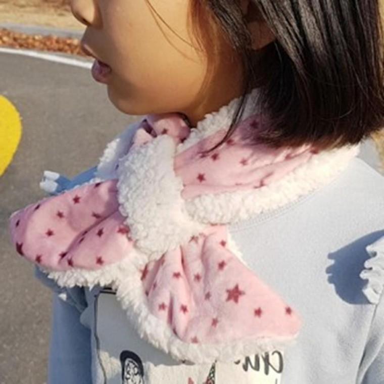 패션용품 겨울방한 머플러 목도리 아동용 니트머플러 목도리 겨울 캐시미어