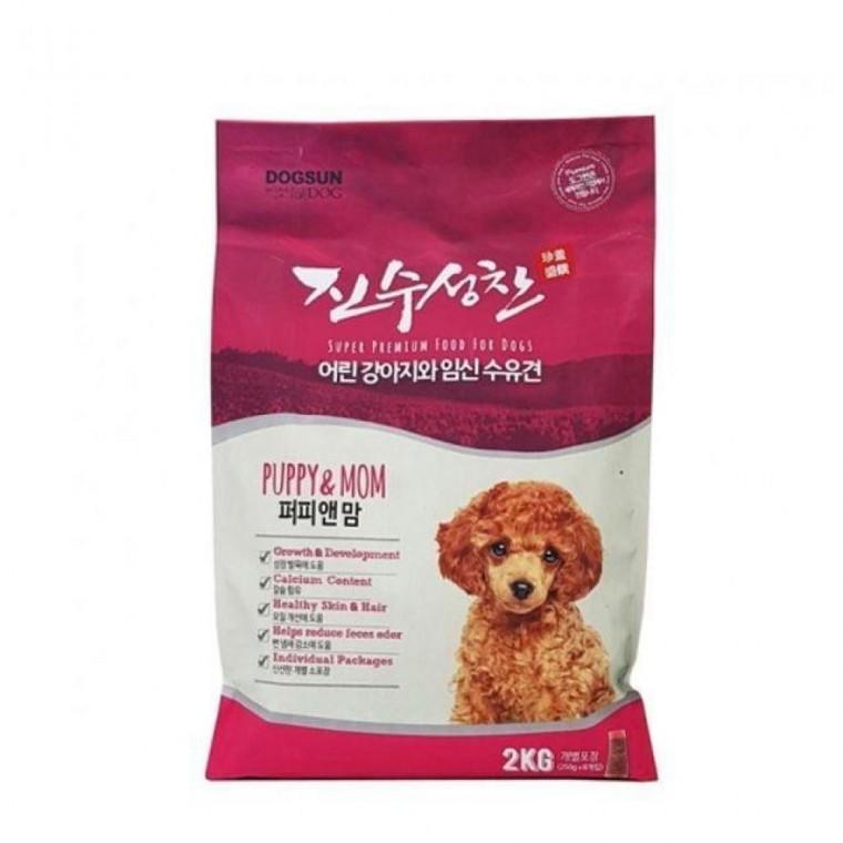 사료 리필 맘 250gX8개 1개 2kg 강아지사료 퍼피 앤