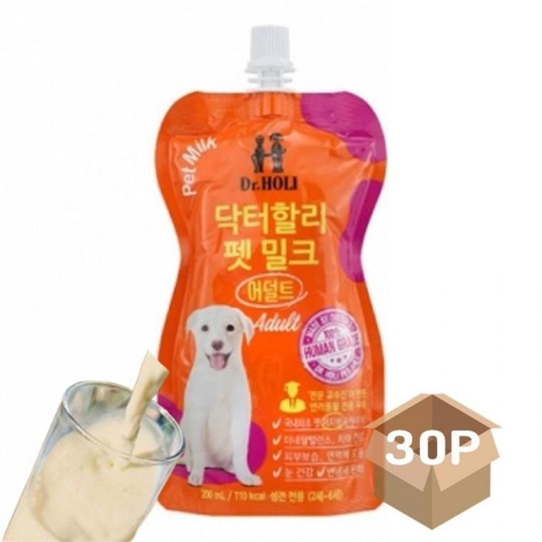 저지방 비타민 성견 200ml 우유 락토프리 강아지 30P