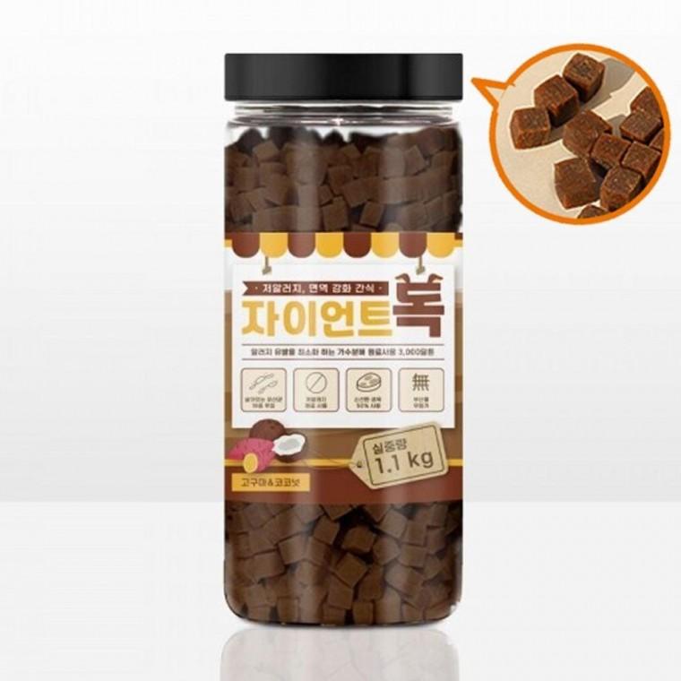 1.1kg 고구마 1P 코코넛 져키 한입 가수분해 강아지