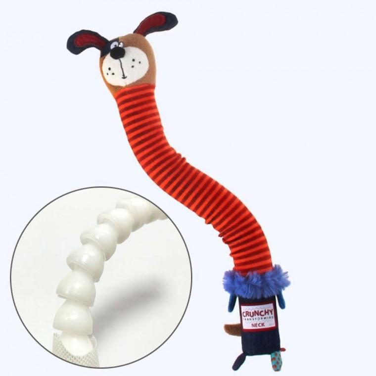 1P 강아지 강아지 S 터그 으드득 삑삑이 애착 인형