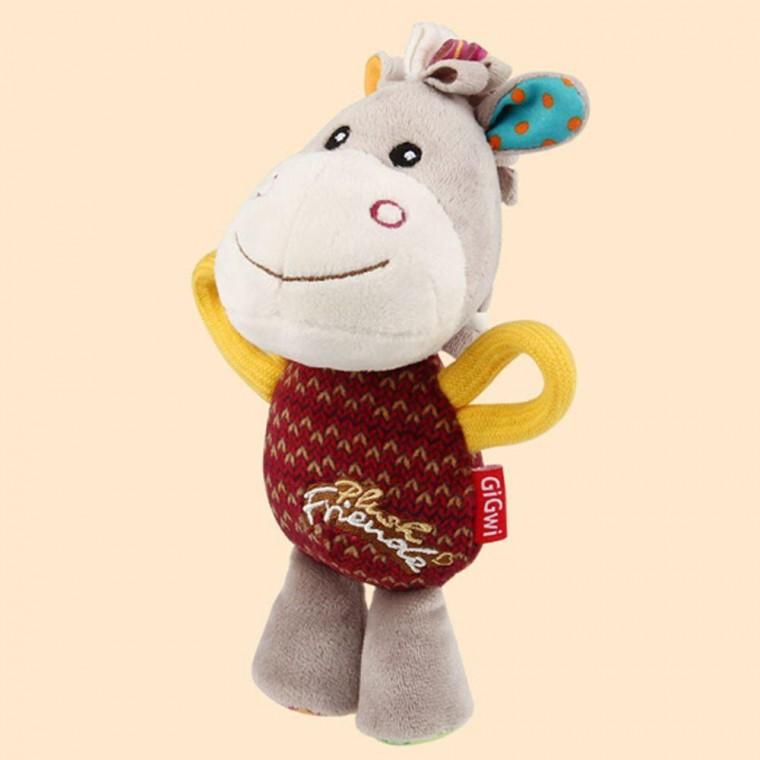 동키 애착 1P 인형 바스락 터그놀이 삑삑이 강아지