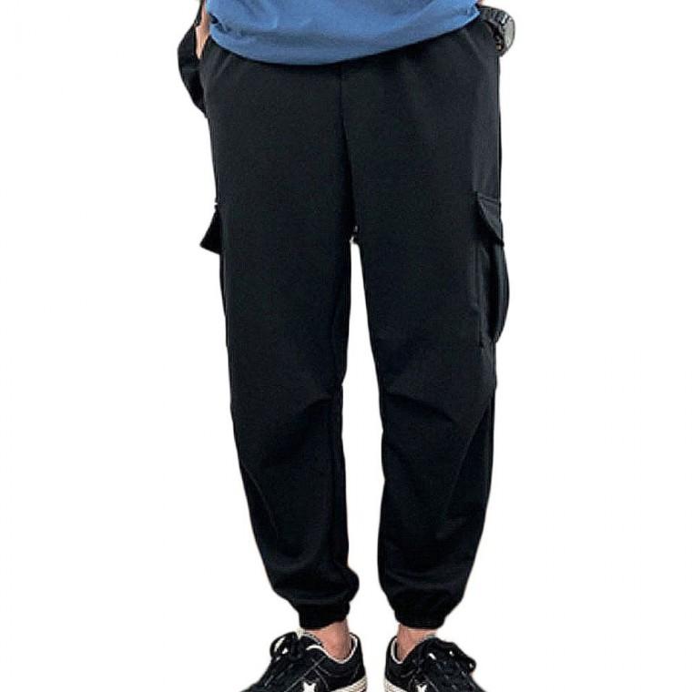 여성 포켓 밴딩 조거팬츠 데일리 바지