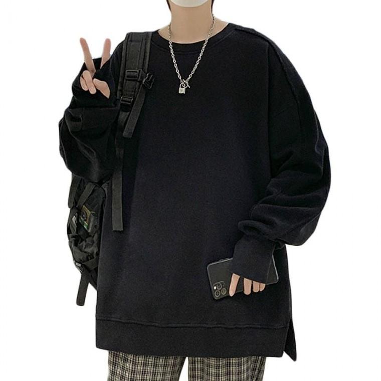 남성 맨투맨 베이직 긴팔 티셔츠