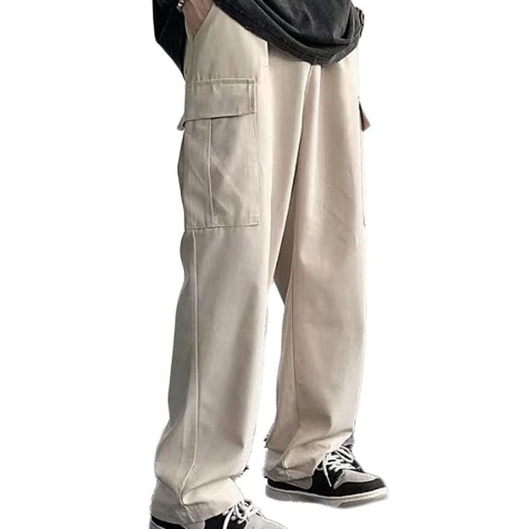 남성 일자핏 긴바지 캐주얼 데일리