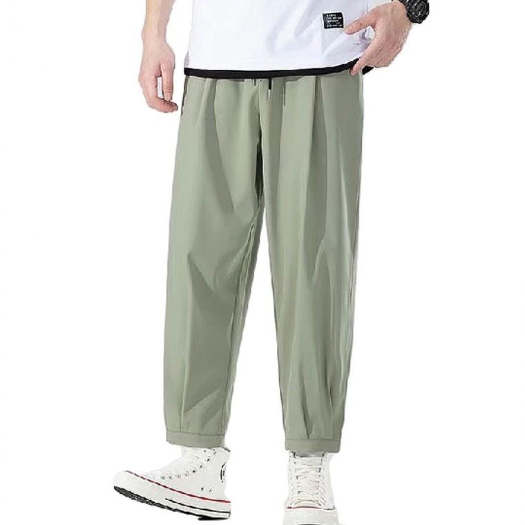 남성 배기 조거 밴딩 데일리 바지