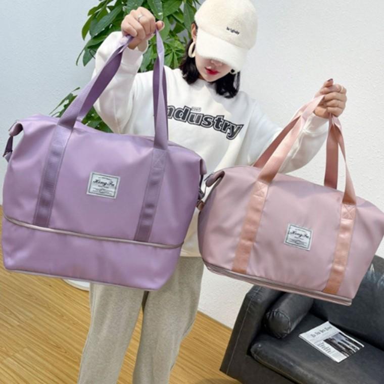 여성 데일리 더플 토트 보스턴백