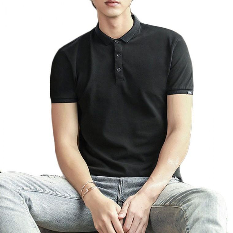 남성 카라 반팔티 여름 데일리 티셔츠