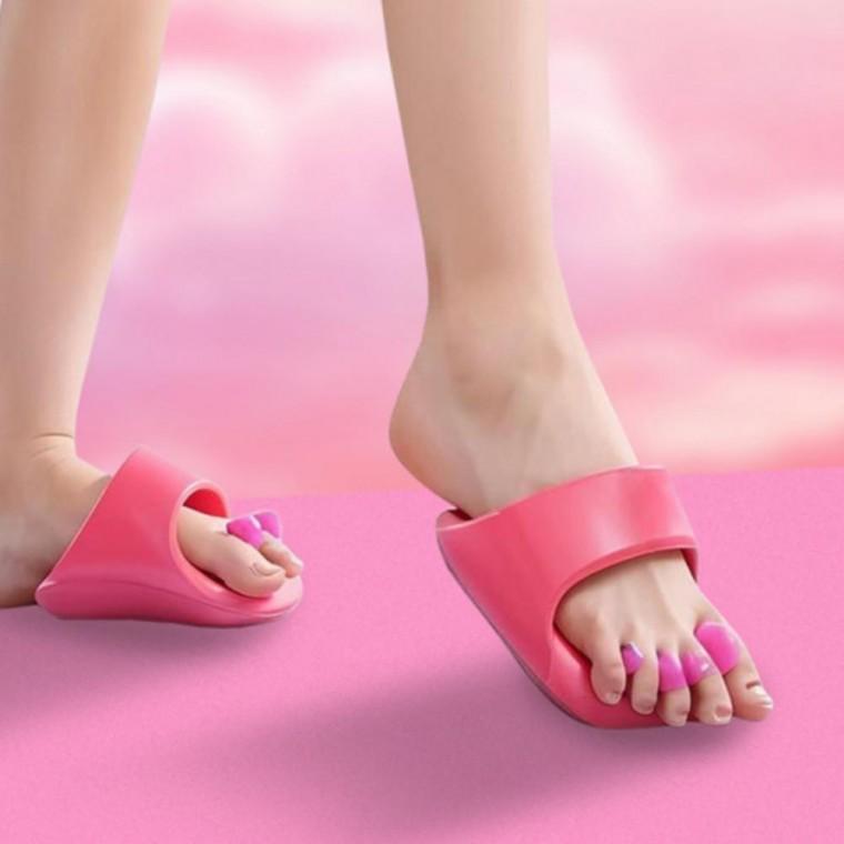 앞꿈치 스트레칭 다이어트 실내화 슬리퍼 종아리 운동