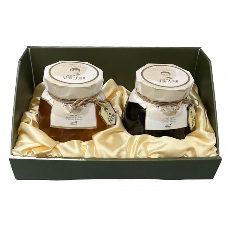윤상복의 벌꿀가족 2호(밤나무1kg+아카시아1kg)
