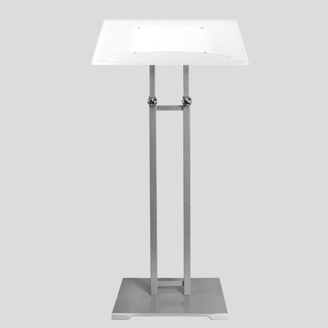 강의대 강연대 단상 연설대 메뉴판 스탠드 화이트 520