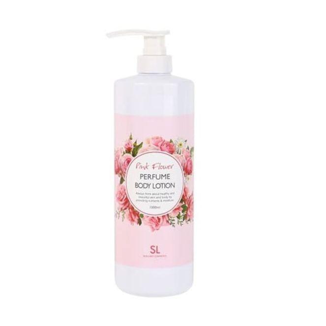 설려 바디로션 보습 수분 퍼품 바디 크림 핑크 플라워 1000ml