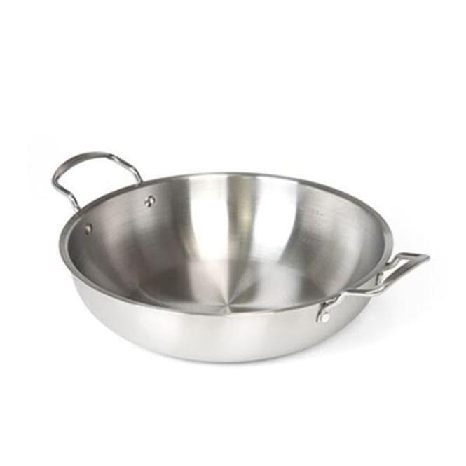 퀸센스 전골냄비 가정 업소 IH 낮은 인덕션 겸용 양수 냄비 28cm