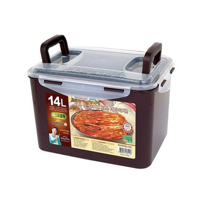쿨맥시 밀폐용기 김치통 정리 반찬통 사각 39호 14.0L