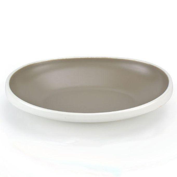 멜라민 그릇 접시 반찬 그릇 식기 쿠프 타원접시 30cm