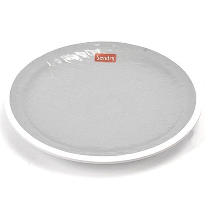 멜라민 그릇 접시 쿠프 반찬 그릇 앞접시 식기 24cm