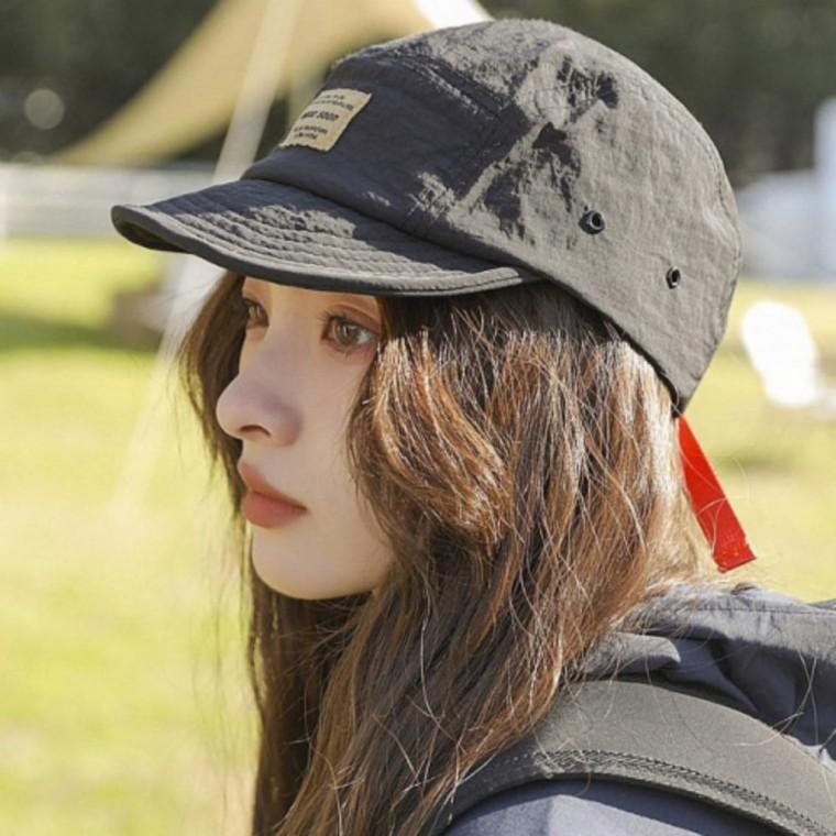 캡 모자 낮은 캐주얼 캠핑 심플 스티치 버클형
