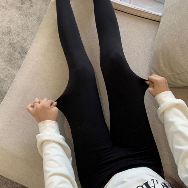 레깅스 여자 스판 블랙 무지 베이직 데일리 편한