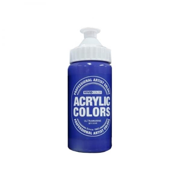 종이나라 비비드 아크릴물감 220ml 울트라마린
