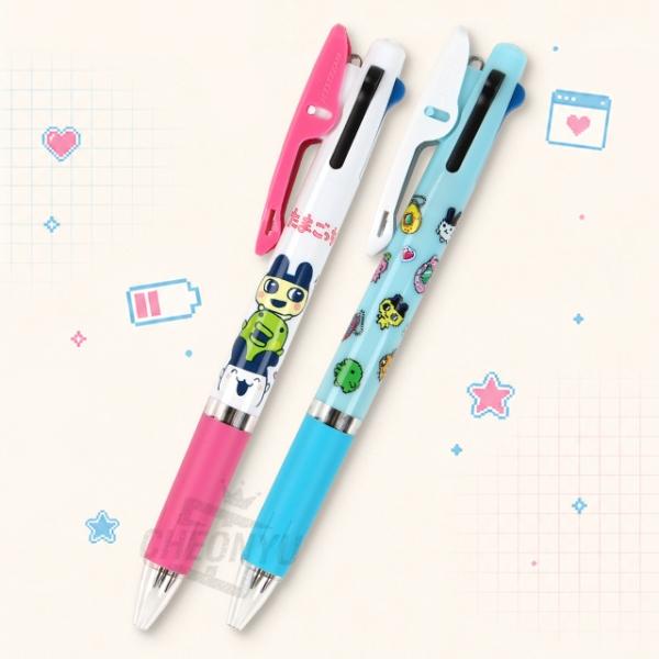 다마고치 제트스트림 3색 볼펜 0.5mm