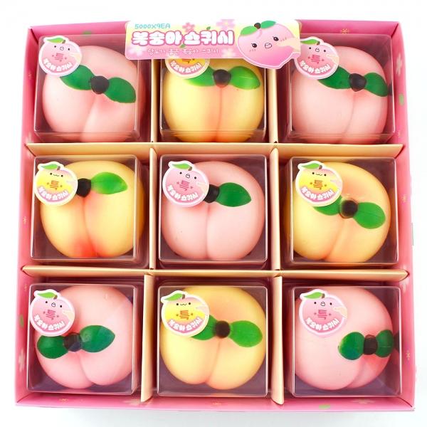 286A] 5000 복숭아 스퀴시 (9개세트)
