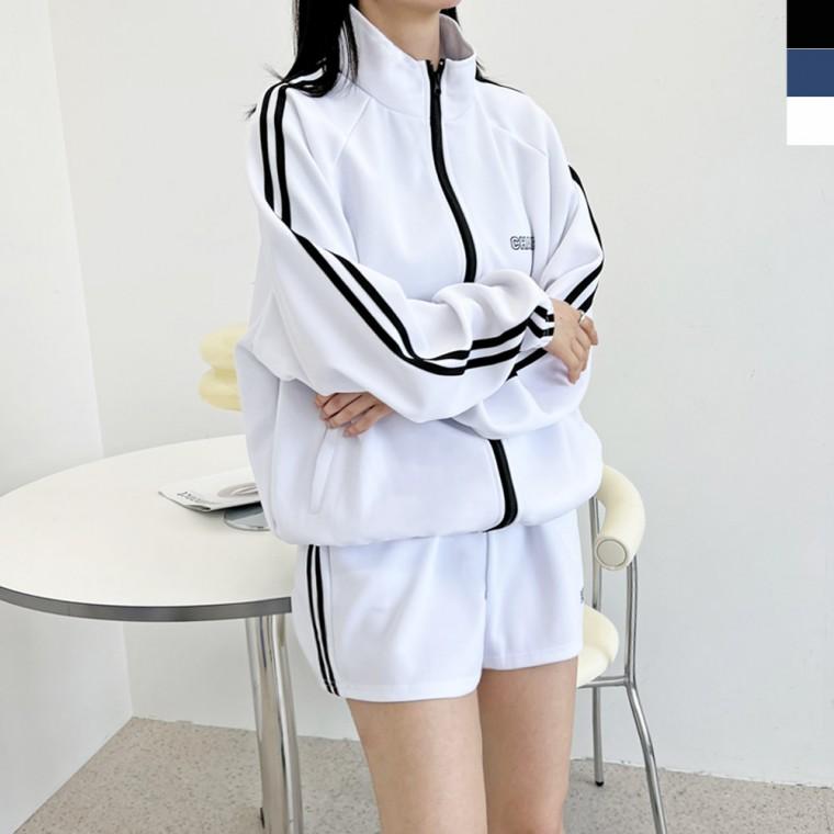 ACC SF1029W 여자 투라인 트랙 집업 트레이닝 자켓