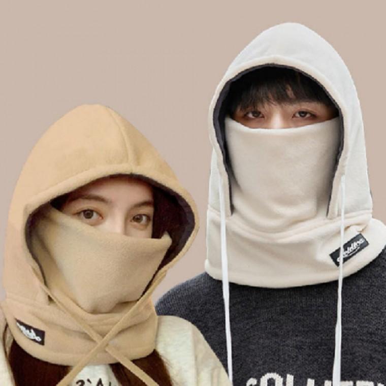 남녀공용 딥 후드 바라클라바 모자 워머 목토시 털모자 겨울 방한 모자
