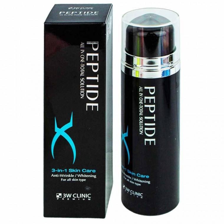 3W클리닉 프리미엄 블랙 펩타이트 올인원 포맨 150ml