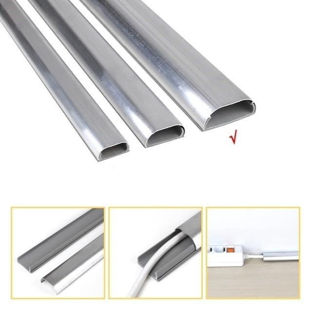 알루미늄 몰딩(40mm) 1M 1p 덮개분리 배선정리