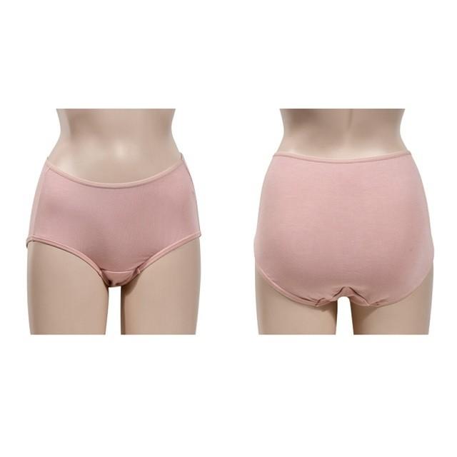 소프트 데일리 여성 맥시 삼각팬티 베이지 3매입 빤스