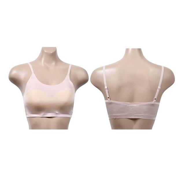 몰드 탈부착 데일리 여성 인견 끈브라 L 속옷