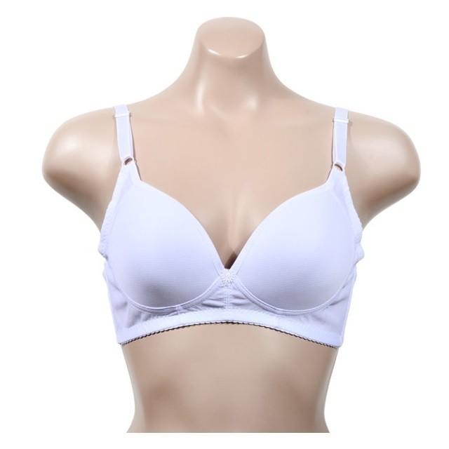 베이직 에어로쿨 노와이어 몰드 B컵 브라 화이트