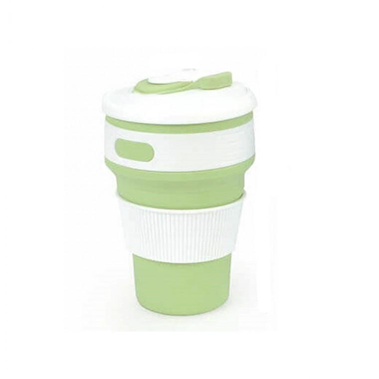 접이식 실리콘 머그컵 450ml 색상랜덤