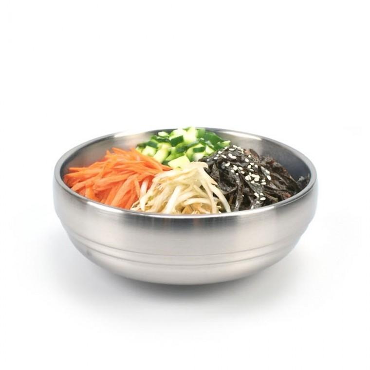 샤틴 이중 냉면그릇 왕대