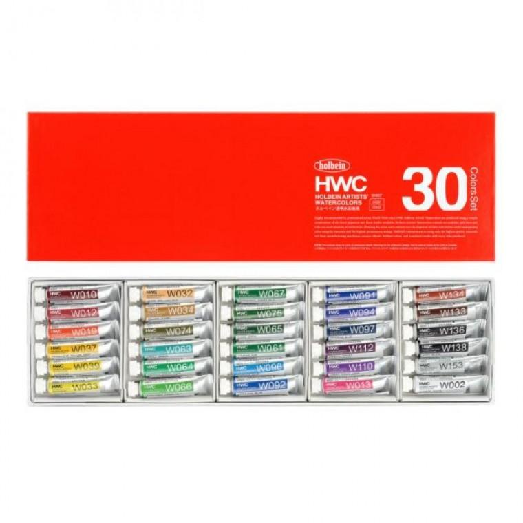 홀베인 수채화물감세트 HWC 5ml 30색
