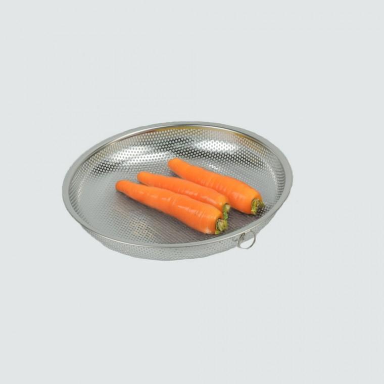 스텐 낮은 펀칭 야채 바구니 4호