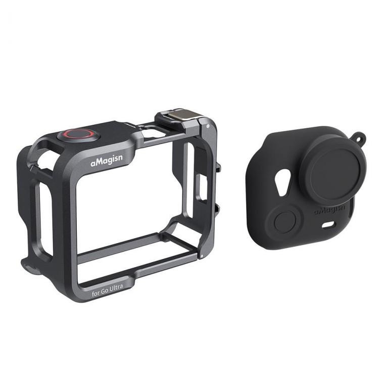 Insta360 GO Ultra 전용 메탈 프레임 유틸리티 케이스 인스타360 고 울트라 케이지