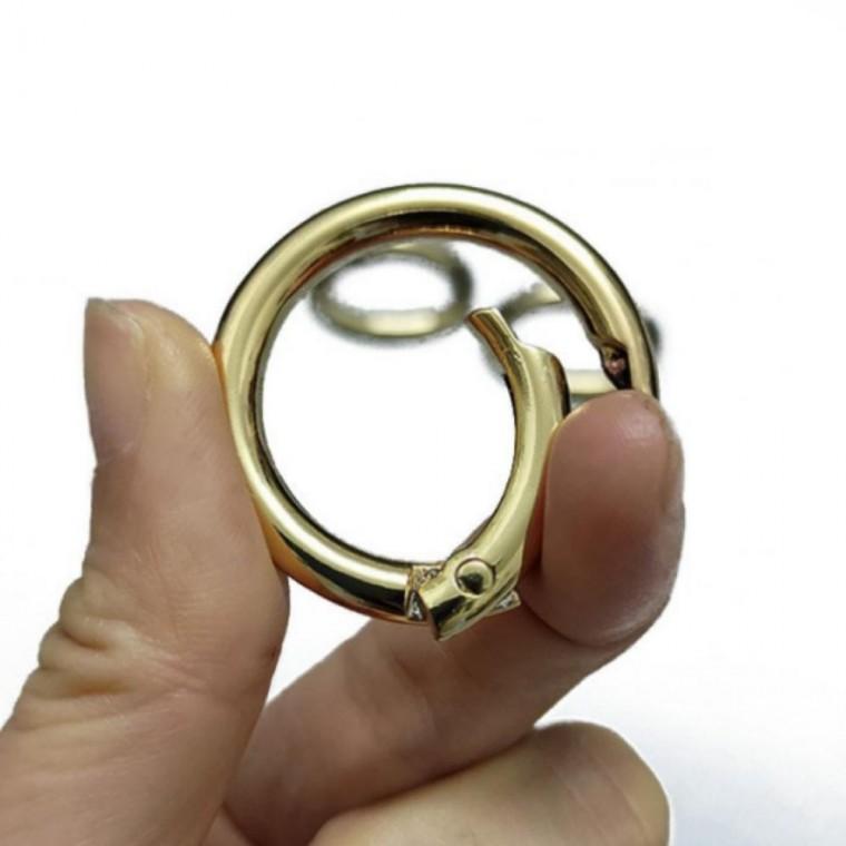오픈형 원형고리 20개입(외경28mm내경20mm) 가방고리 부자재