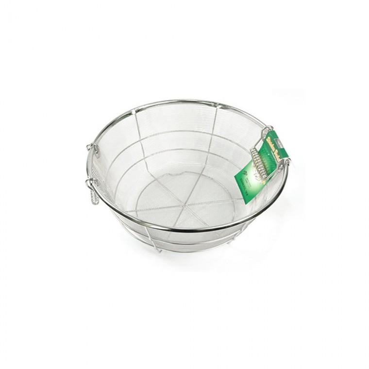 스텐 원형 소쿠리 후레임망 2단 47cm