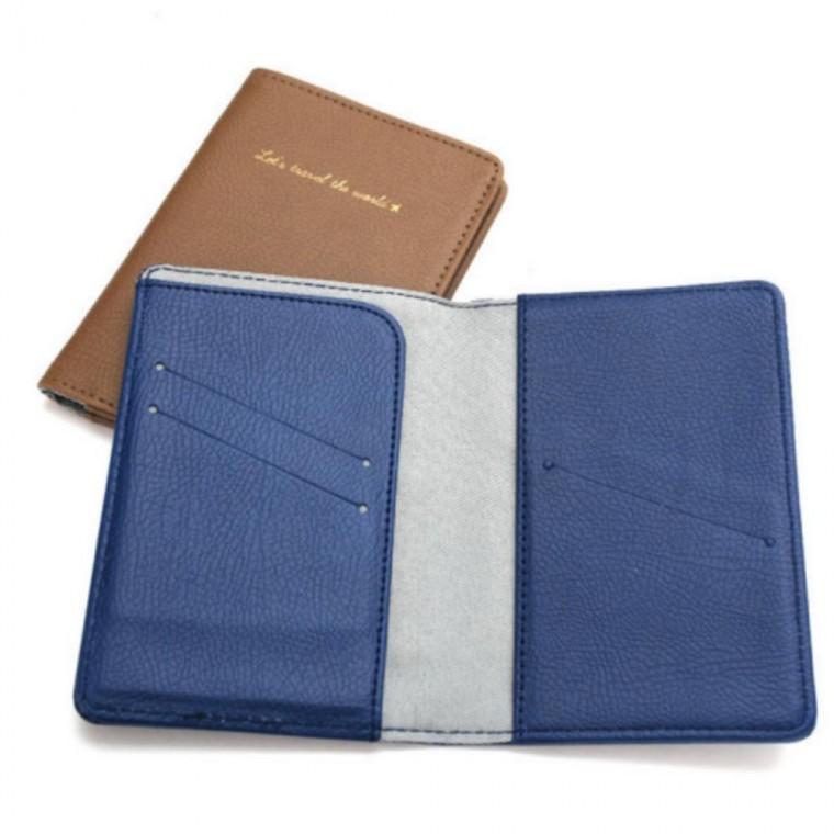 모닝글로리 트래블 프리미엄 Passport 여권보관 해외여행 (브라운) Case 여권케이스