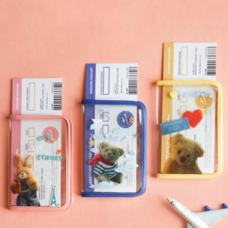 여권케이스 여권보관 Passport 해외여행 딩동 Case