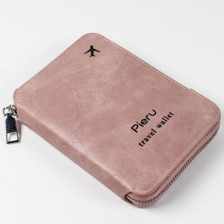 여권케이스 Case RFID 지갑형 차단 휴대용 여권보관 해외여행 스키밍 Passport 해킹방지