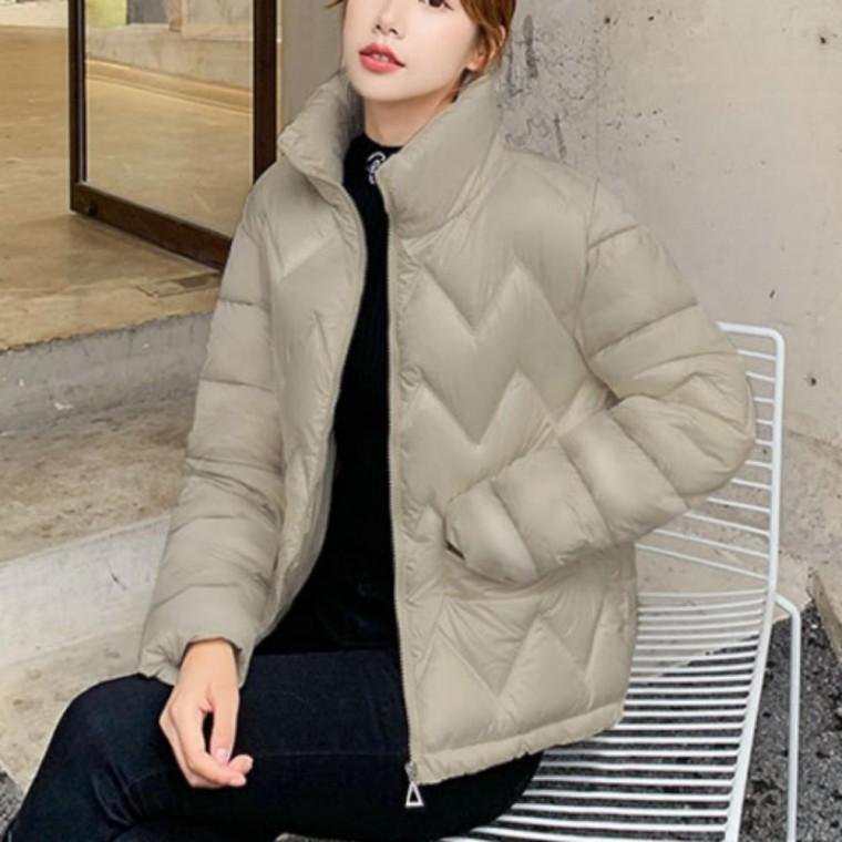 패딩 자켓 여성 점퍼 바람막이 퀼팅 하프