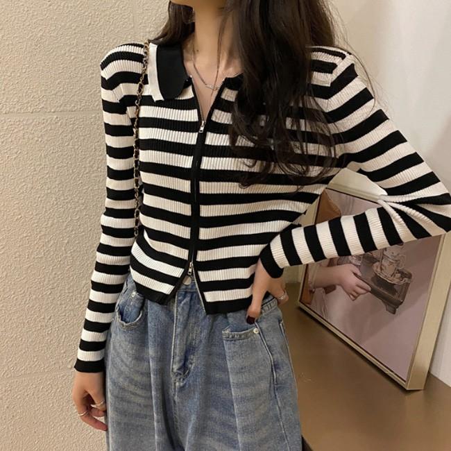 베이직 브이넥 가디건 얇은 편한카디건 46
