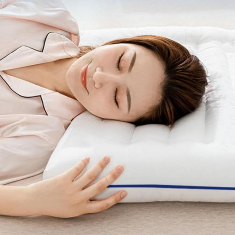 호텔 솜배게 목편한 기능성 베개 수면 낮잠 경추 낮은