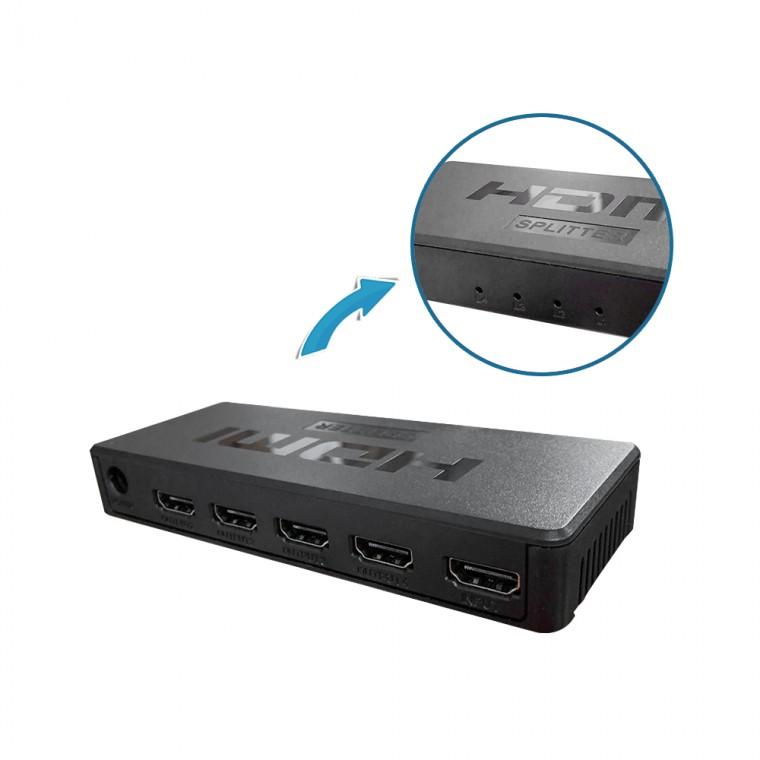 UC-CP108 4K HDMI분배기 4포트 모니터분배기 공유기
