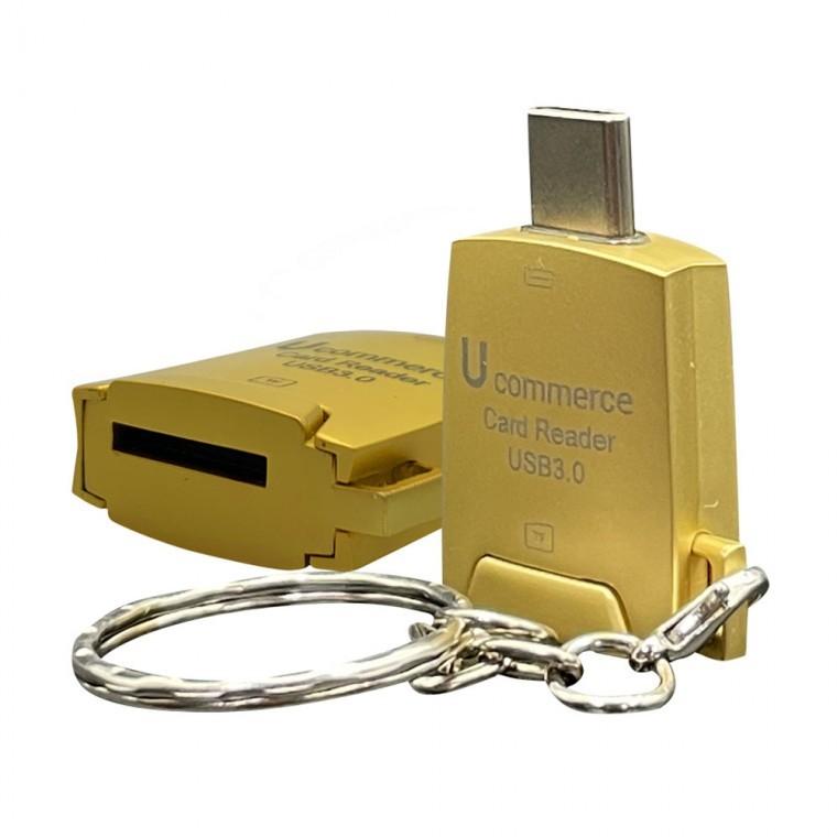 USB C타입 메모리 카드리더기 OTG 어댑터 젠더 휴대 스마트폰 블랙박스 열쇠고리 마이크로SD TF카드