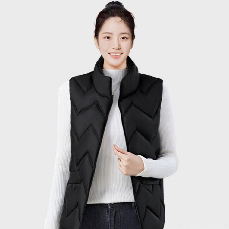 경량 패딩 점퍼 가을 겨울 보온 누빔 베스트 수면조끼 여성경량패딩 방한조끼