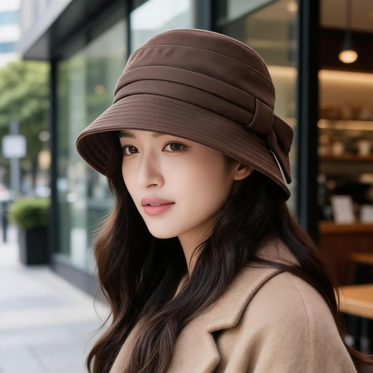 중년 버킷햇 벙거지 모자 봄 가을 등산 나들이 여행용 햇빛 가리기 야외 활동