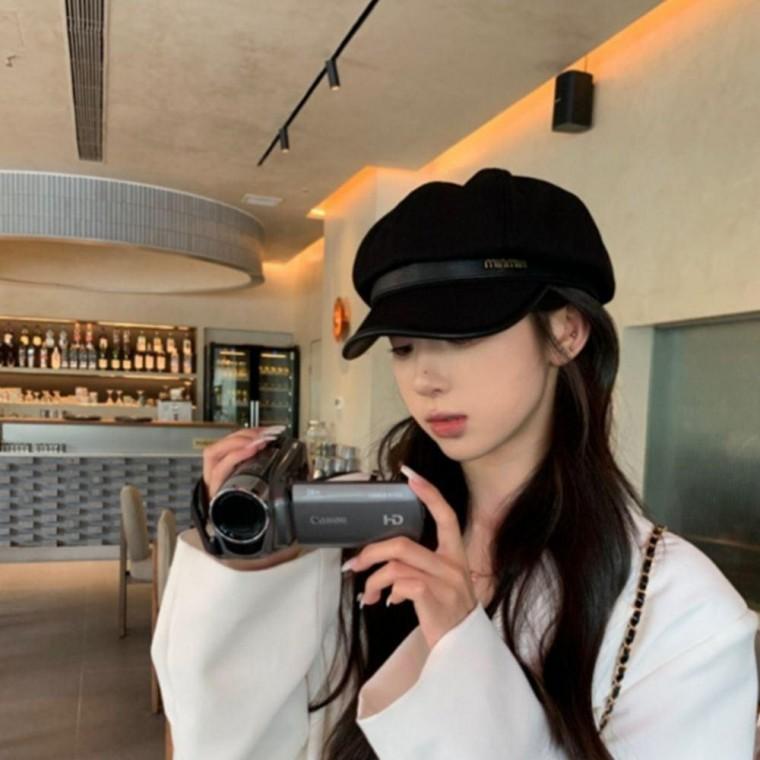 캡모자 여자 빵모자 가을 겨울 베레모